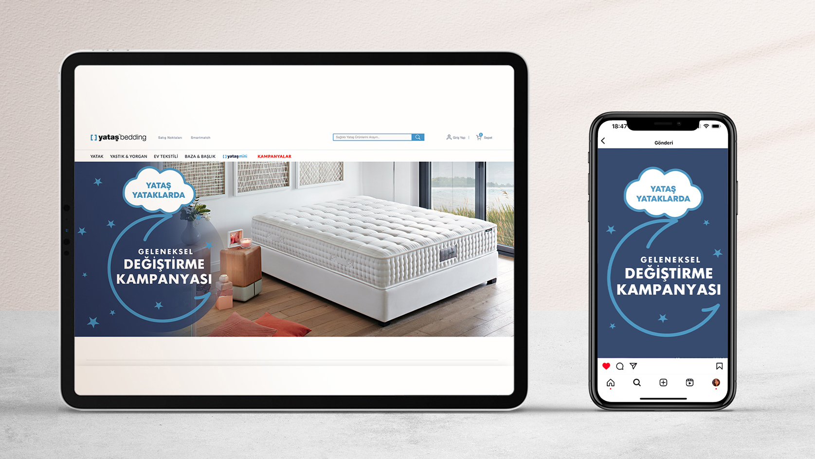 YATAŞ BEDDING GELENEKSEL DEĞİŞTİRME KAMPANYASI