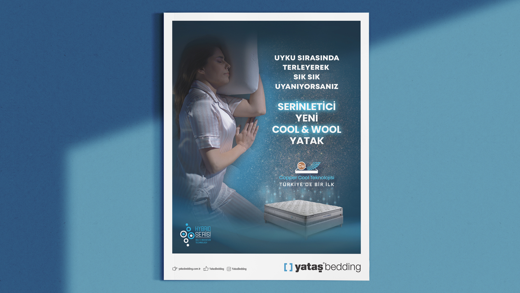 YATAŞ BEDDING COOL&WOOL YATAK