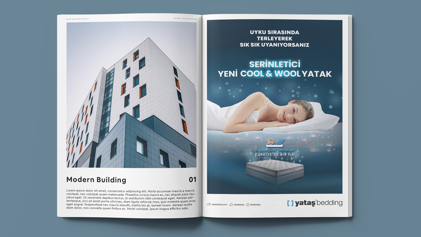 YATAŞ BEDDING COOL&WOOL YATAK